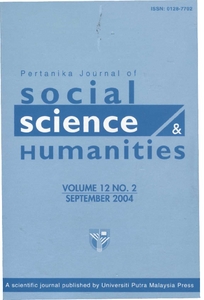 Pertanika Journal Of Social Science & Humanities - Universiti Putra ...